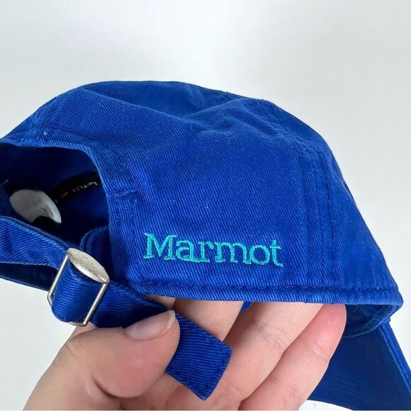 Marmot Blue Embroidered Hat - Picture 4 of 5
